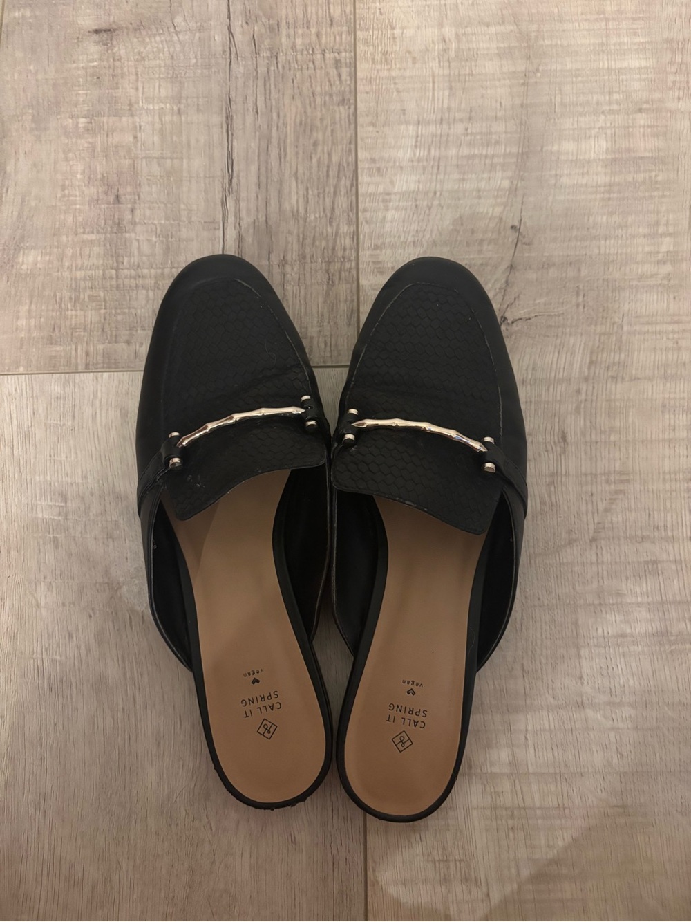 3 for $30 Call It Spring Black Mule Loafer